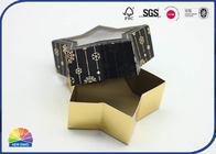 Star Designed 300g Folding Gold Card Carton Boxes Customized Logo Matte Varnishing