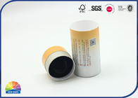 Customized Matte Lamination 4C Printed Paper Packaging Tube For Essential Oil