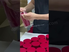 Tubo de empaquetado de papel redondo verde Matte Lamination Candy Tube