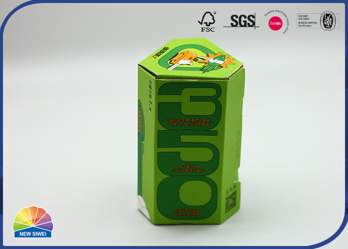 la caja de regalo laminada brillante de los 6cm del x 15cm para los pequeños productos embala completamente las cajas de cartón