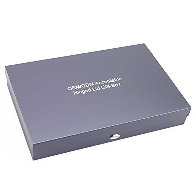 OEM/ODM Acceptable Hinged-Lid-Gift-Box with Customizable Features and CMYK/Pantone Printing