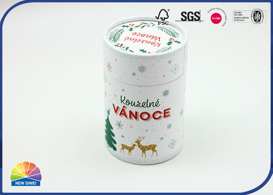 Tubo de embalaje de papel impreso 4C personalizado para regalo