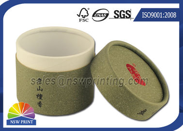 Tubos de empaquetado ISO 9001 2008/SGS del cilindro de la cartulina del chocolate/del té