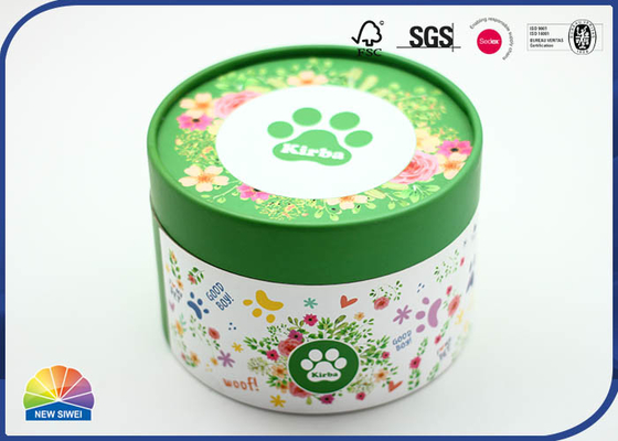 Núcleo de papel Kraft de tamaño personalizado de tubo de embalaje de regalo impreso CMYK