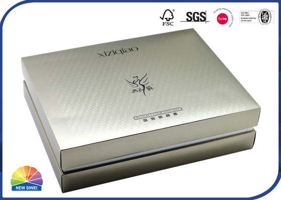 Caja rígida de impresión ULTRAVIOLETA reversa del hombro del regalo de los cosméticos