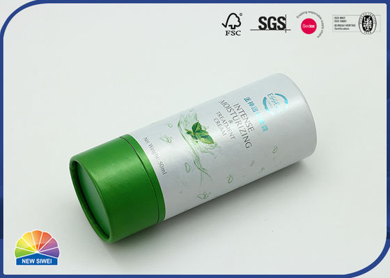 Cosmético del perfume del FSC que embala proteger para hacer espuma tubo de empaquetado de papel
