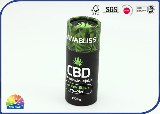 CBD Ejuice Cannabidiol que empaqueta a Matte Round Packaging Tubes