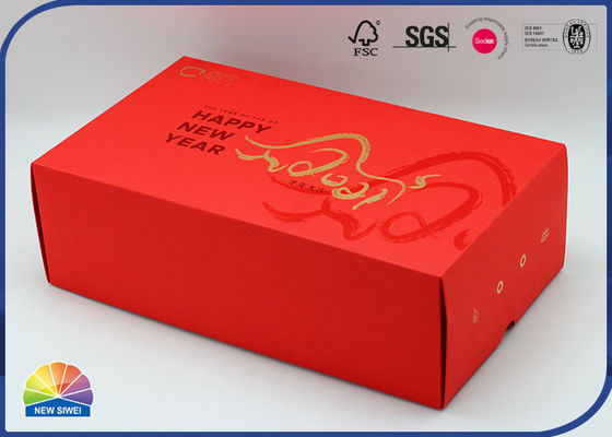 La caja de papel calza la caja de papel de cartón de plegamiento del paquete del regalo de los calzoncillos de la ropa interior de los talones