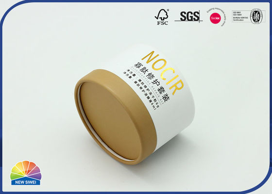 Tubo de papel amistoso del acondicionamiento de los alimentos del bote del tubo del papel de Eco Kraft