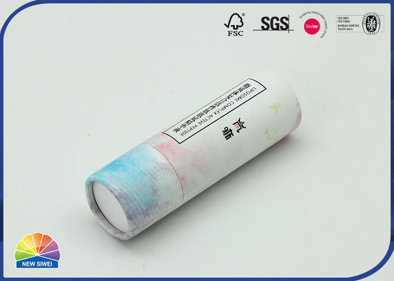 caja del tubo del papel del protector labial de la impresión 4c para el empaquetado cosmético