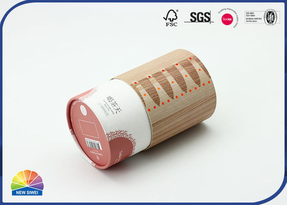 Resumirse 157gsm cubrió el tubo de papel que empaquetaba el logotipo de encargo del oro
