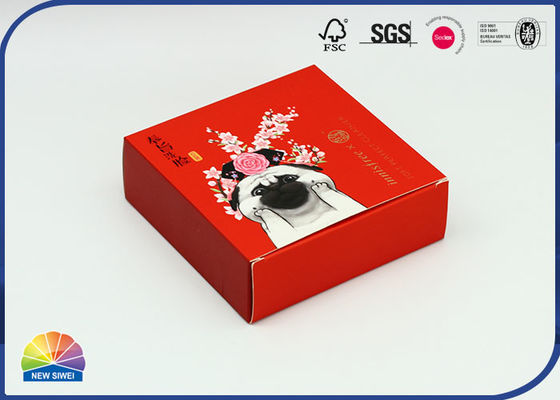 Crema de piel ULTRAVIOLETA de Matte Varnishing Spot que envuelve la caja de regalo plegable