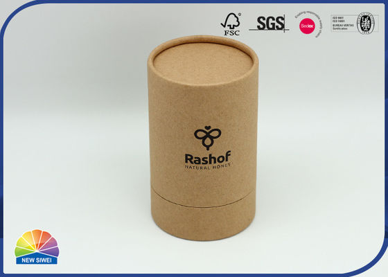 Envases amistosos Matte Varnishing del tubo de cartulina de los cosméticos de Eco