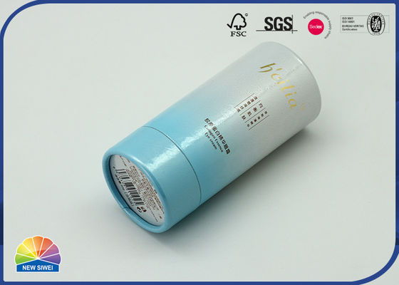 4c tubo de empaquetado de papel de plata ultravioleta de la impresión 182gsm para el aceite esencial