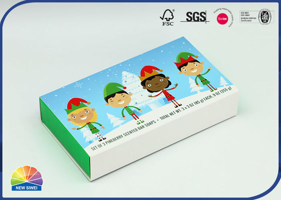 4c Print 1200gsm CCNB Cajón de presentación Caja de papel Macaron Caja de regalo