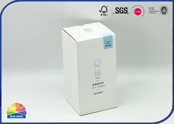 E impresa flauta acanaló la caja de papel de Tuck End Tea Bottle Packaging
