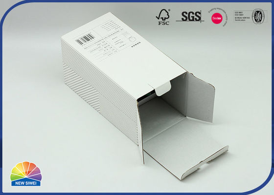 E gruesa biodegradable flauta acanaló la caja de papel impresa