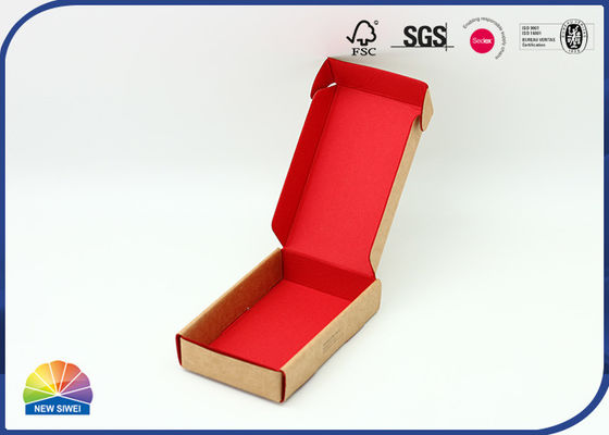 Caja gruesa de Cherry Lock Environmental Corrugated Kraft reutilizable
