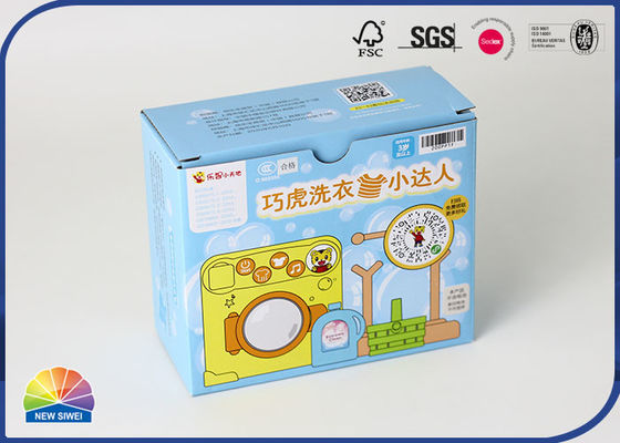 Caja de empaquetado acanalada impresión de Flexo que graba en relieve para los juguetes plásticos