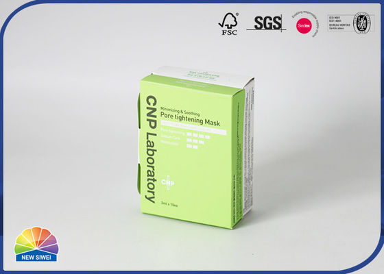 Skincare fijó la caja plegable de papel combinada Matte Lamination
