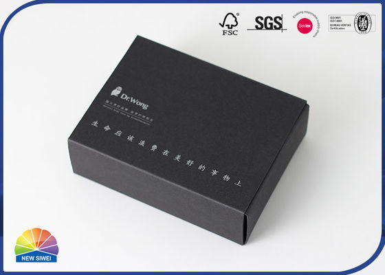 hoja de Kraft del negro 350gsm que sella la caja de papel del cajón con EVA Foam