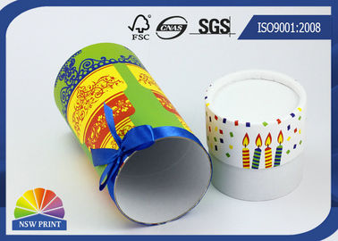 Tubo de empaquetado de papel de la cartulina reciclable para el cosmético, perfume, embalaje de la botella de copa de vino