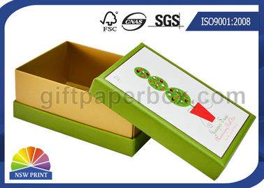 El diamante adornó la caja de regalo de papel de CCNB/la caja de empaquetado del jabón para la promoción de la Navidad