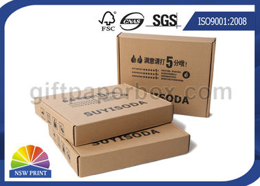Pequeñas cajas de envío de papel de la cartulina acanalada/cajas de almacenamiento de papel plegables